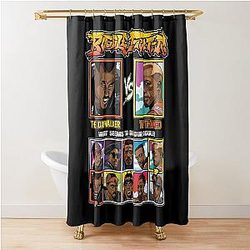 Wesley Snipes Fighter Shower Curtain