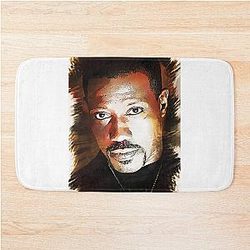Wesley Snipes Custom Digital Artwork Bath Mat