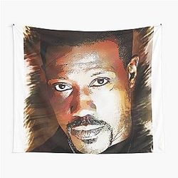 Wesley Snipes Custom Digital Artwork Tapestry