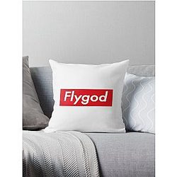 Flygod - westside gunn Póster Throw Pillow