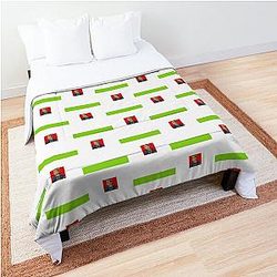 Flygod - Westside Gunn art Chiffon Top Comforter