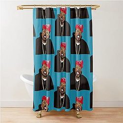 WESTSIDE GUNN art    Shower Curtain