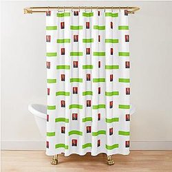 Flygod - Westside Gunn art Chiffon Top Shower Curtain