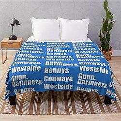 Griselda Conway Westside gunn benny the butcher   Throw Blanket