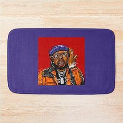 Westside Gunn art   Bath Mat