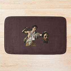 pray for paris westside gunn cover cutout     Bath Mat