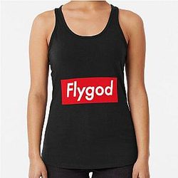 Flygod - westside gunn      	 Racerback Tank Top