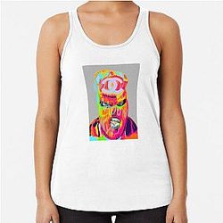 westside gunn channel Racerback Tank Top