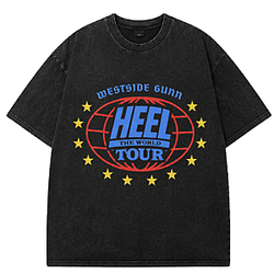 HEEL THE WORLD TOUR 2026 DTNK0107 Washed Westside Gunn T-Shirts
