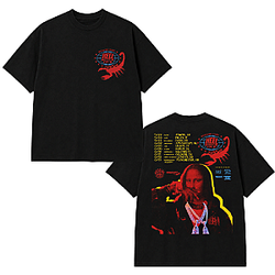 Gunn Heel The World Tour 2026 New Design DTNK0107 Westside Gunn T-Shirts