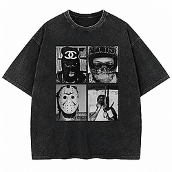 Four Faces LA0807 Westside Gunn Wash T-Shirts