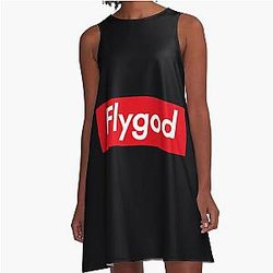 Flygod - westside gunn      	 A-Line Dress