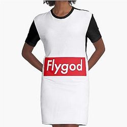 Flygod - westside gunn Póster Graphic T-Shirt Dress