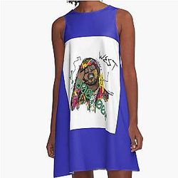 Westside Gunn Sleeveless Top A-Line Dress