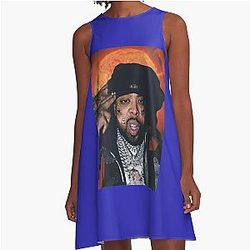 Westside Gunn eyes   A-Line Dress