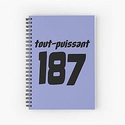 Almighty 187 Westside Gunn griselda   Spiral Notebook