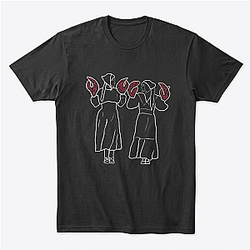 Catch These Fists Graphic Tee LA 1006 Wet Leg T-Shirts