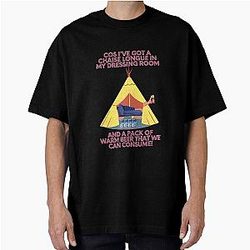 Wet Leg Chaise Longue in a festival tent Glastonbury Camping Indie Music Gig Glasto Design Oversized T-Shirt