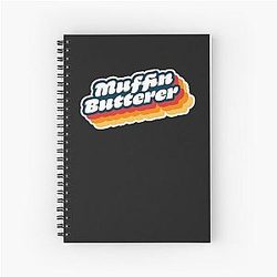 Wet Leg Muffin Butterer Classic Notebook