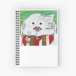 Wet Leg Spiral Notebook