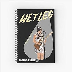 Wet Leg Mojo Club 2023 Spiral Notebook