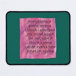 Too Late Now by Wet Leg Mouse Pad