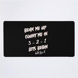 Wet leg dream plain Desk Mat