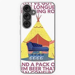 Wet Leg Chaise Longue Festival Tent Glastonbury Camping Indie Music Gig Glasto Design Samsung Galaxy Case