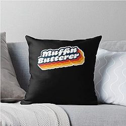 Wet Leg Muffin Throw Pillow