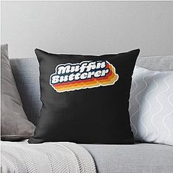 Wet Leg Muffin Butterer Throw Pillow