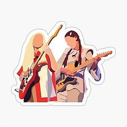 Wet Leg band sticker