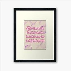 Wet Leg Too Late Print Framed Art