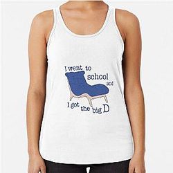 Wet Leg Chaise Longue Racerback Tank