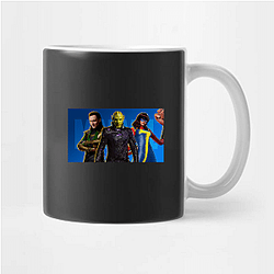 What If uses voice actors from the films What If Mugs