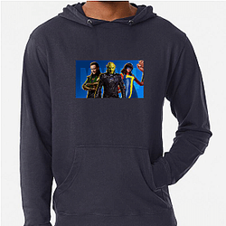 What If uses voice actors from the films What If Hoodies