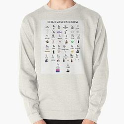 The ABCs of What We Do in the Shadows T-Shirts Pullover Sweatshirt RB2709