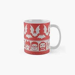 Ugly Christmas Sweater What we Do In The Shadows Version Classic Mug RB2709