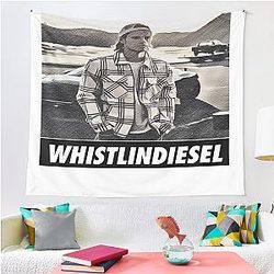 Whistlindiesel Whistlin Diesel Tapestry Premium Merch Store