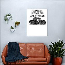 Whistlindiesel A Whistlindiesel  Canvas Print Premium Merch Store