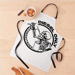 Whistlindiesel Sticker Diesel Only Sticker Apron Premium Merch Store