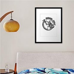 Whistlindiesel Sticker Diesel Only Sticker Framed print Premium Merch Store