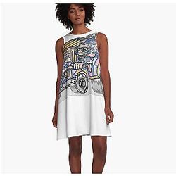 Whistlin Diesel 8 A-Line Dress Premium Merch Store