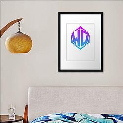 Whistlin Diesel Logo 2 Framed print Premium Merch Store