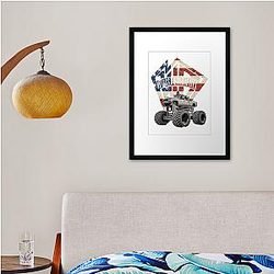 Whistlindiesel Merch 2 Framed print Premium Merch Store