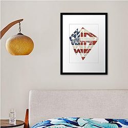 Whistlindiesel Merch Framed print Premium Merch Store