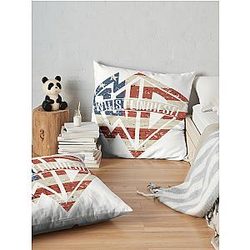 Whistlindiesel Merch Throw Pillow Premium Merch Store