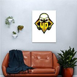 Whistlin Diesel Logo Canvas Print Premium Merch Store