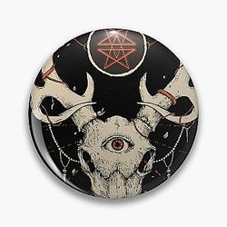 Whitechapel Deer Skull Pin