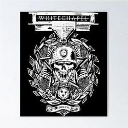 People Call Me Band From Whitechapel America Retro Vintage Poster