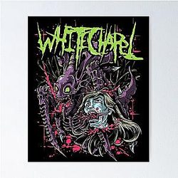 Beautiful Model Deathcore Whitechapel Band Gifts Music Fan Poster